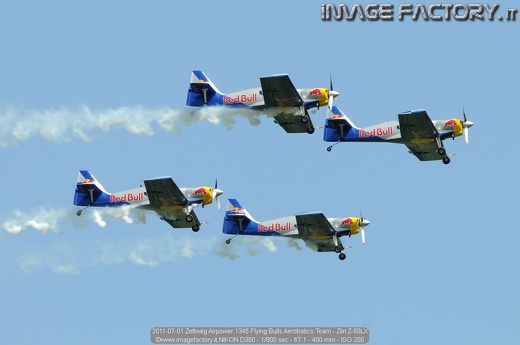 2011-07-01 Zeltweg Airpower 1345 Flying Bulls Aerobatics Team - Zlin Z-50LX
